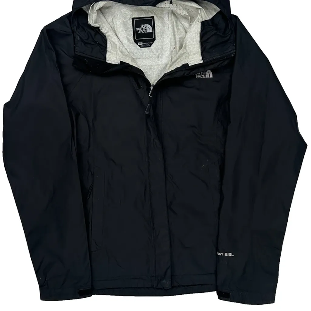 The North Face Waterproof Jacket - Small Black Polyester - Image 4