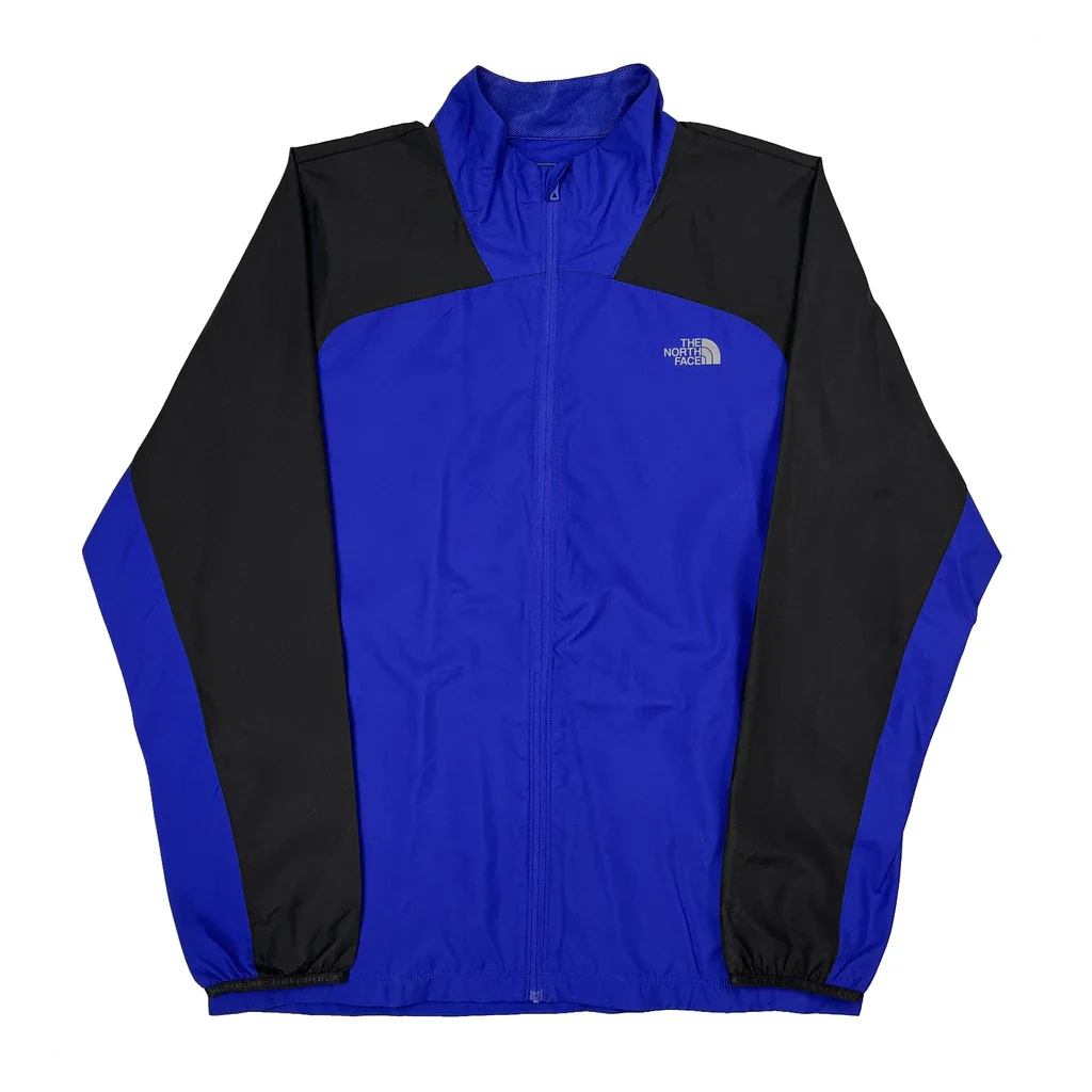 The North Face Windbreaker - Large Blue Polyester