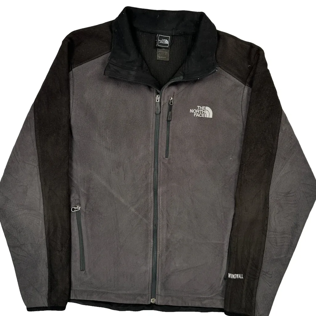 The North Face Windbreaker - Large Gray Polyester - Image 4
