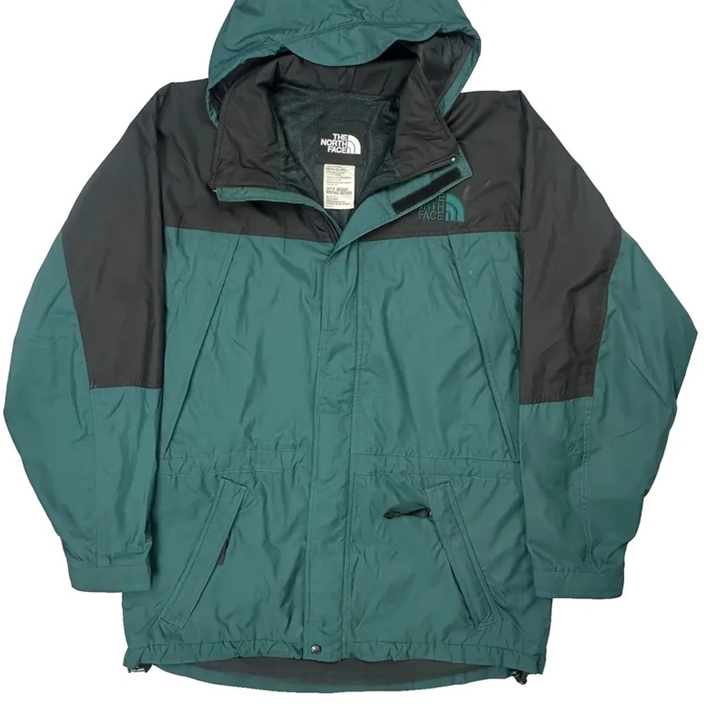 The North Face Windbreaker - Medium Green Polyester - Image 4