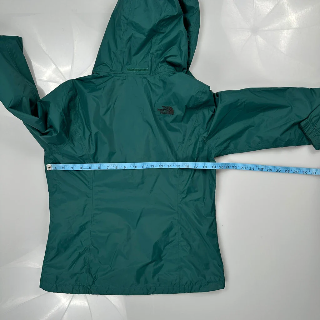 The North Face Windbreaker - Medium Green Nylon - Image 3