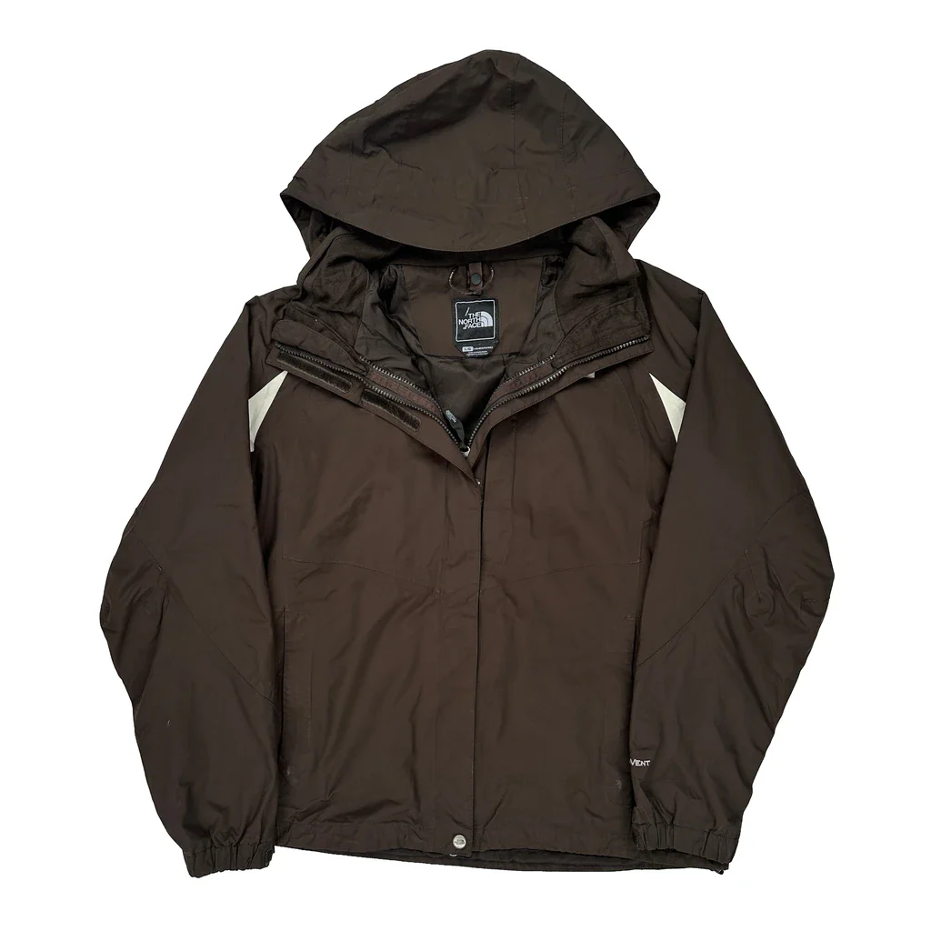 The North Face Windbreaker - Large Brown Polyester