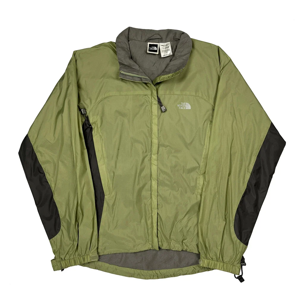 The North Face Windbreaker - Medium Green Nylon