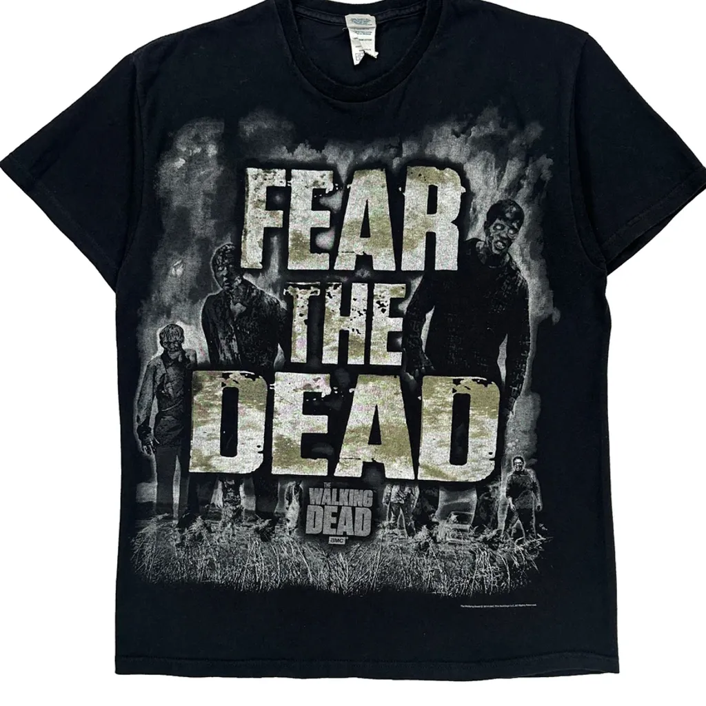 The Walking Dead Delta Graphic T-Shirt - Large Black Cotton - Image 5