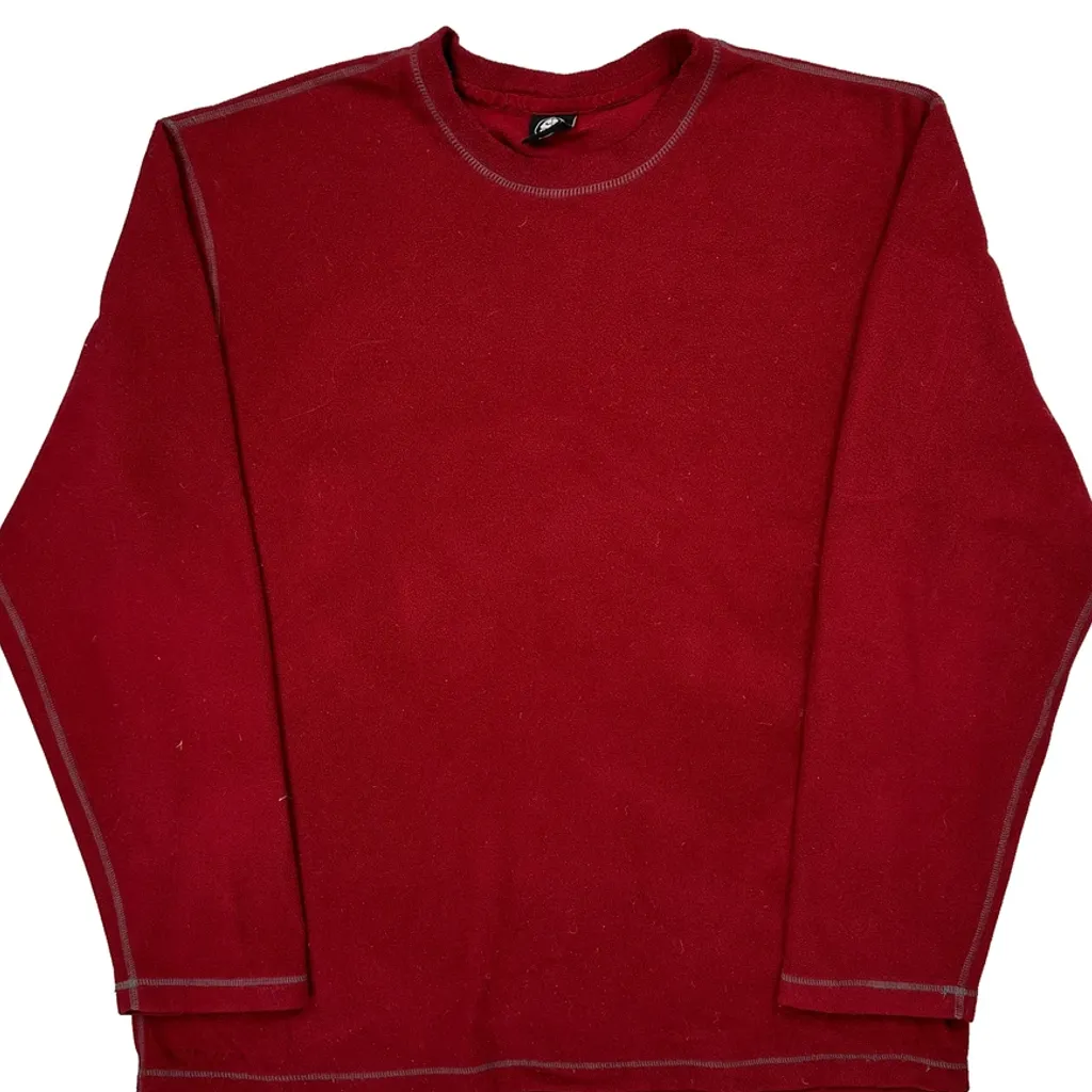 Therma-Fit Nike Acg Sweatshirt Fleece - XL Red Polyester - Image 5