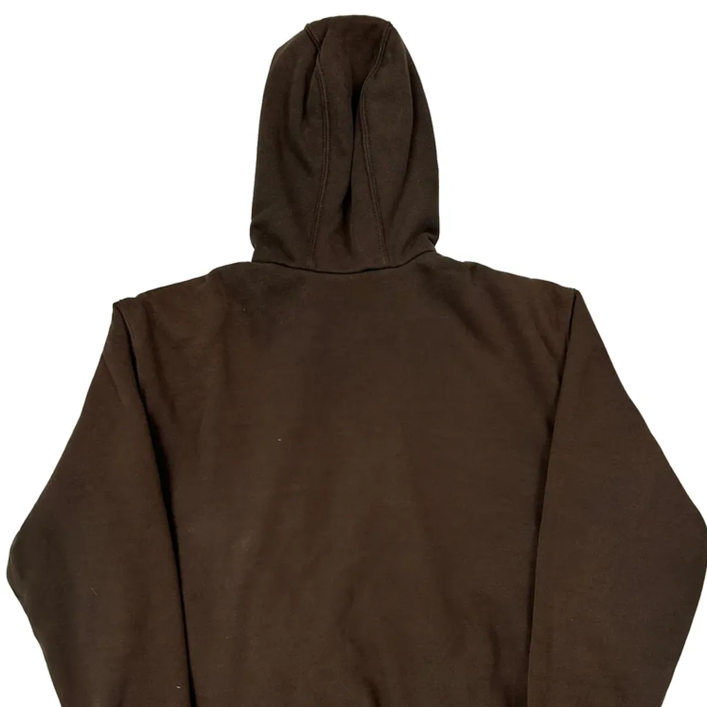 Thermal Lined Carhartt Hoodie - XL Brown Cotton - Image 6