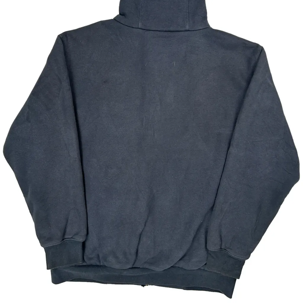 Thermal Lined Corner Stone Full Zip Work Hoodie - Large Grey Cotton - Image 6