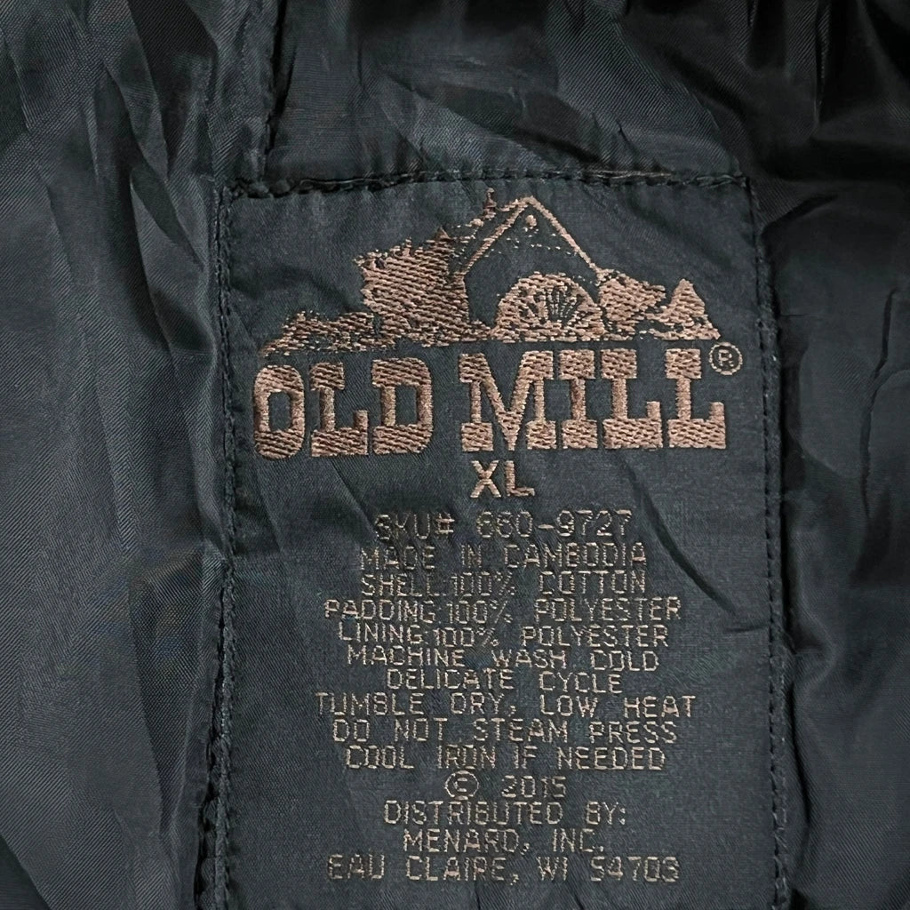 Thinsulate Old Mill Workwear Gilet - XL Brown Cotton - Image 3