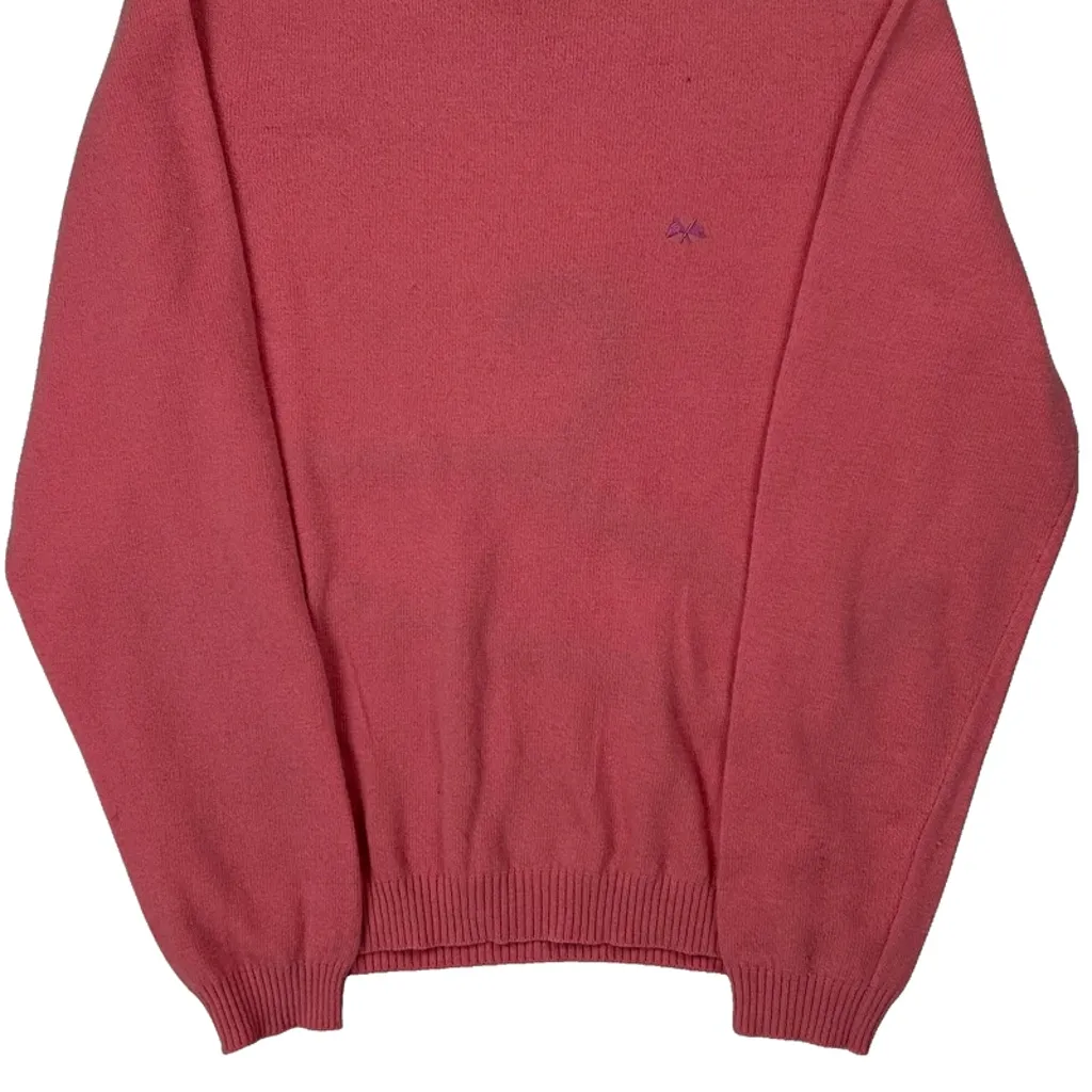 Thomas Burberry Jumper - Medium Pink Wool - Image 4