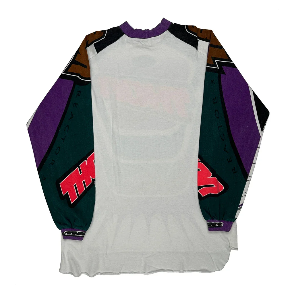 Thor Reactor 3 Motorcross Graphic Jersey - Large Multicoloured Polyester - Image 2