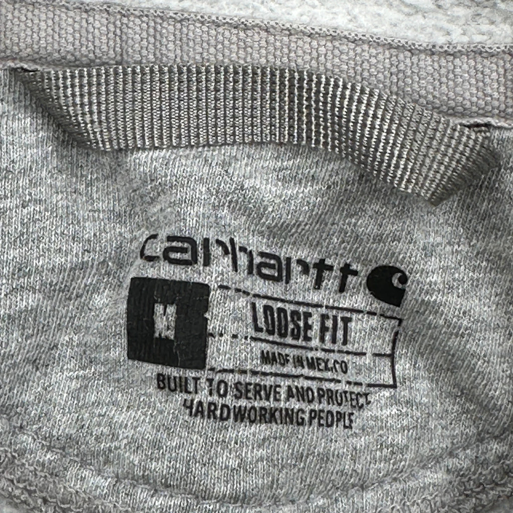 Thorpe Equipment Inc. Carhartt Hoodie - Large Grey Cotton Blend - Image 3