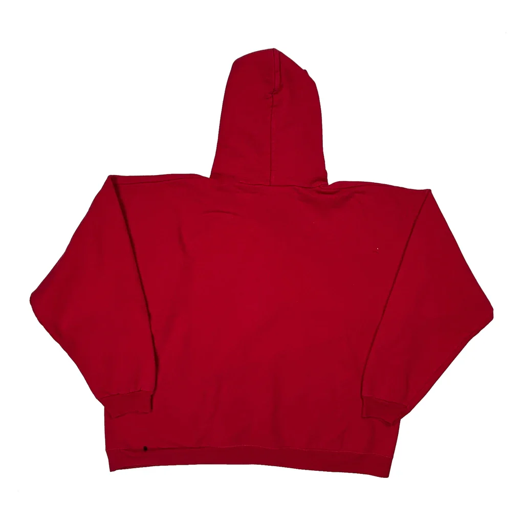 Thrasher Spellout Hoodie - XL Red Cotton - Image 2