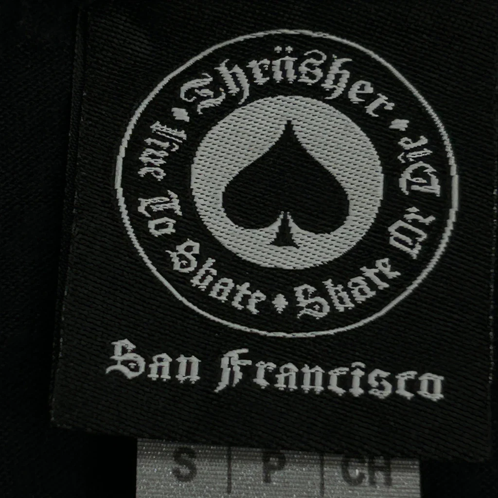 Thrasher Graphic T-Shirt - Small Black Cotton - Image 3