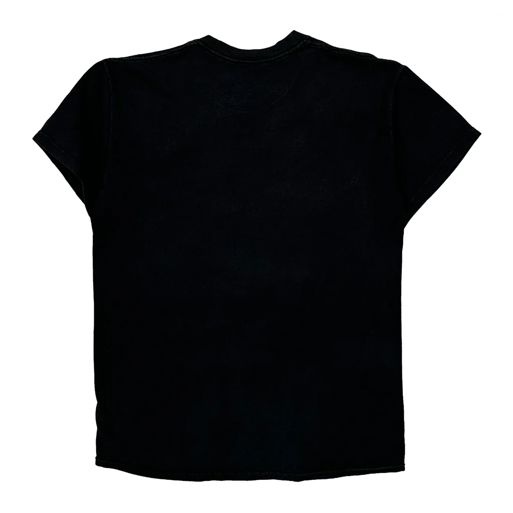 Thrasher Graphic T-Shirt - Small Black Cotton - Image 2