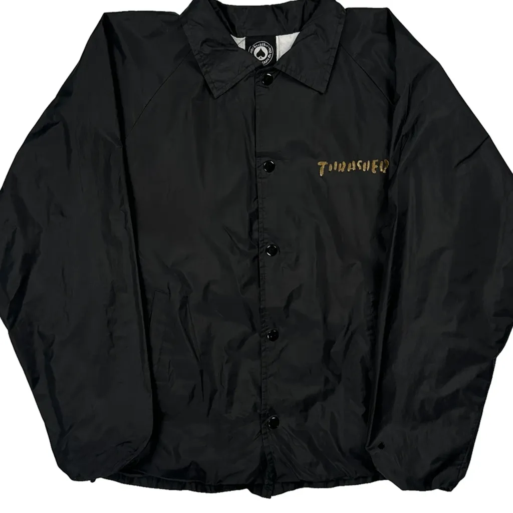 Thrasher Windbreaker - Medium Black Polyester - Image 5