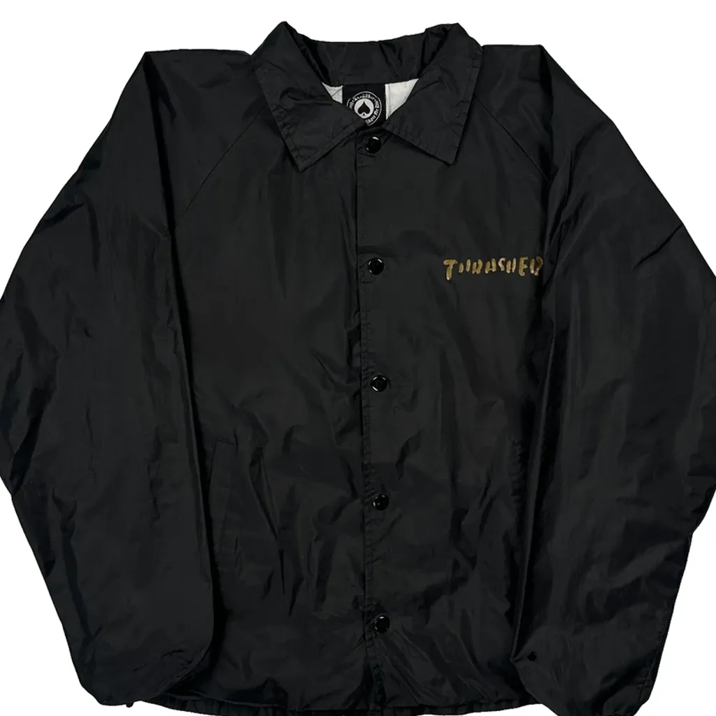 Thrasher Windbreaker - Medium Black Polyester - Image 6