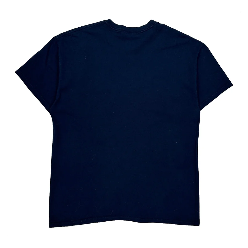 Tigers Baseball Mlb T-Shirt - Large Navy Cotton - Image 2