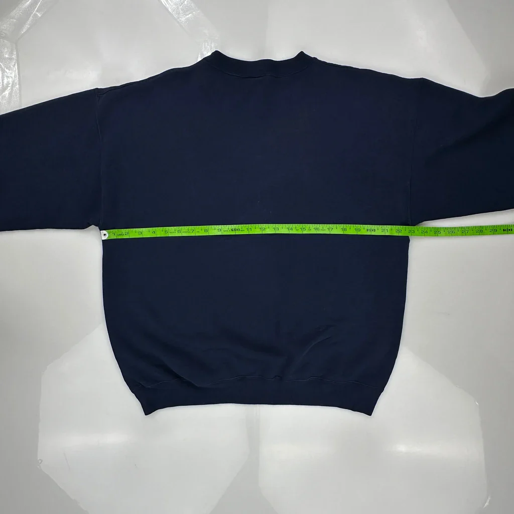 Tigger Disney Cartoon Sweatshirt - Large Navy Cotton - Image 3