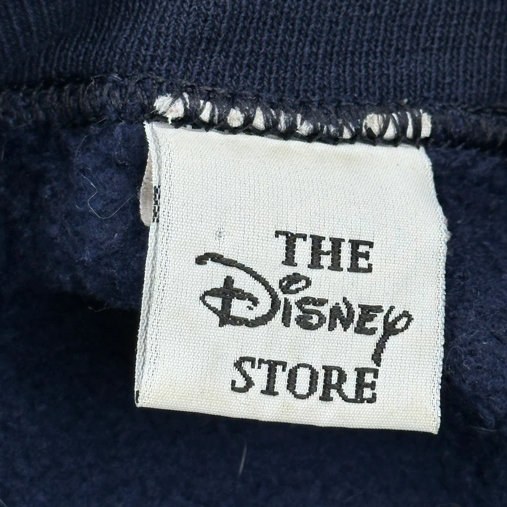 Tigger Disney Cartoon Sweatshirt - Large Navy Cotton - Image 4