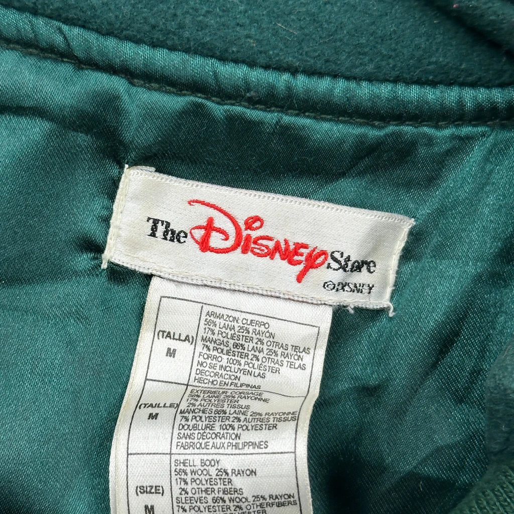 Tigger Disney Graphic Varsity Jacket - Medium Green Wool Blend - Image 3