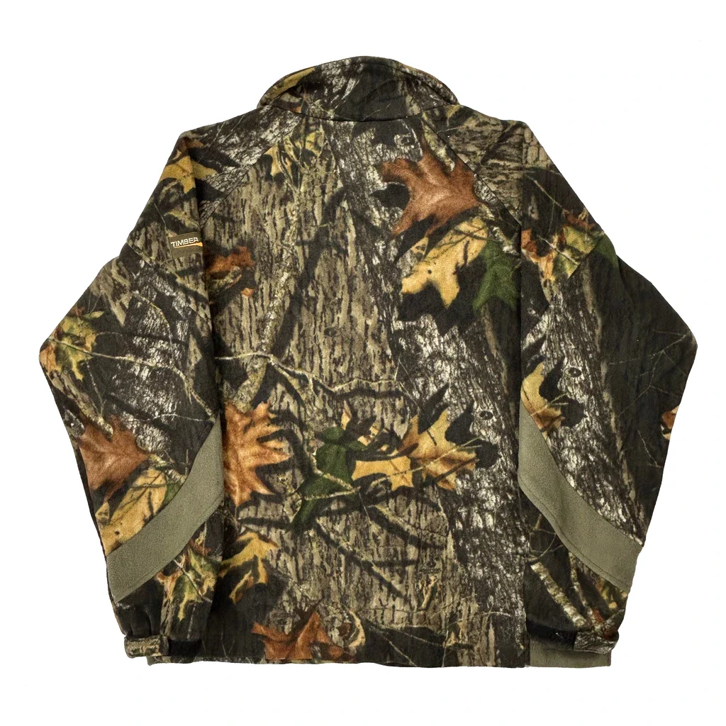 Timber Scentlok Camo Fleece Jacket - XL Camo Polyester - Image 2