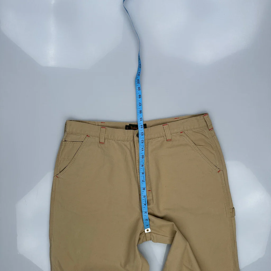 Timberland Carpenter Pants - 38W 31L Beige Cotton - Image 4