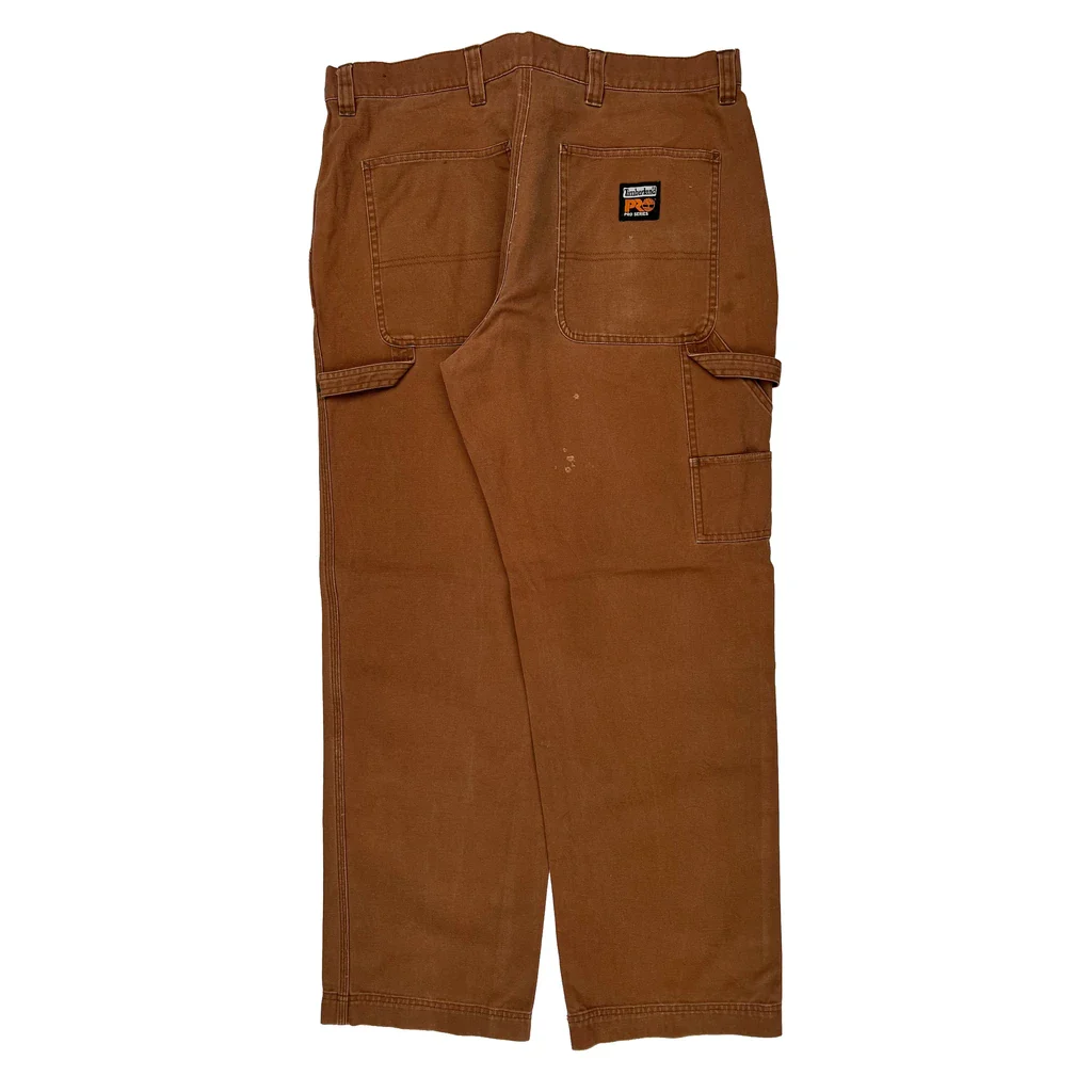 Timberland Carpenter Pants - 35W 31L Brown Cotton