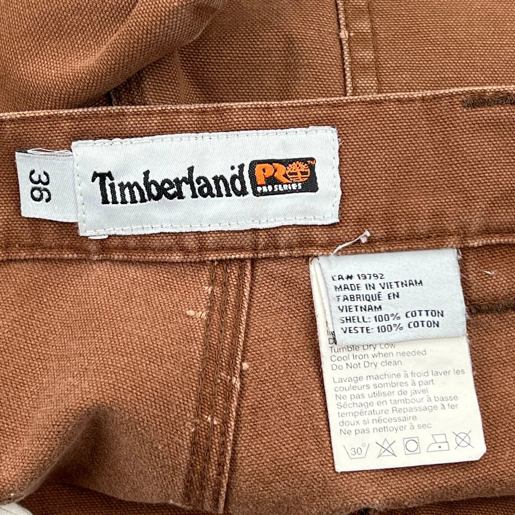 Timberland Carpenter Pants - 35W 31L Brown Cotton - Image 6