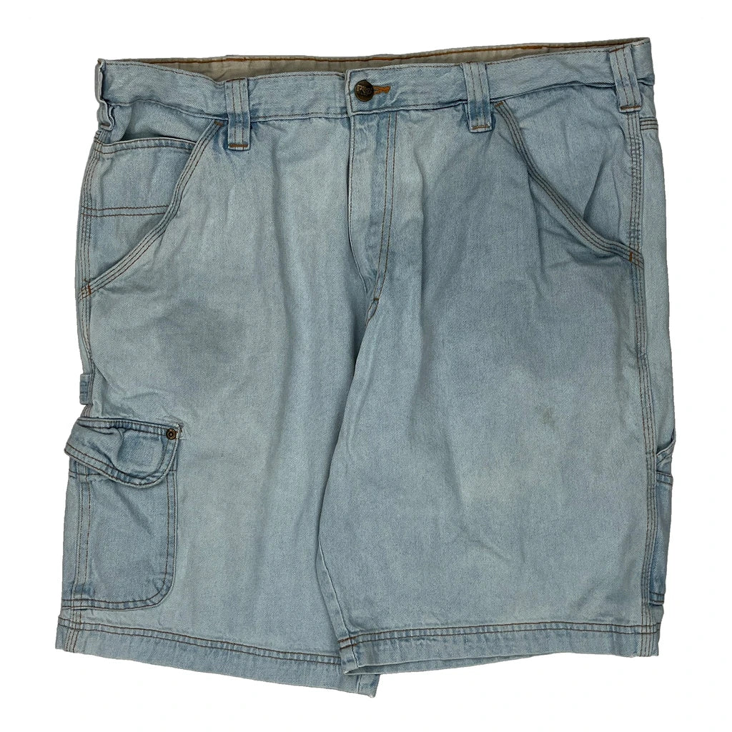 Timberland Carpenter Shorts - 36W 9L Light Wash Cotton - Image 2