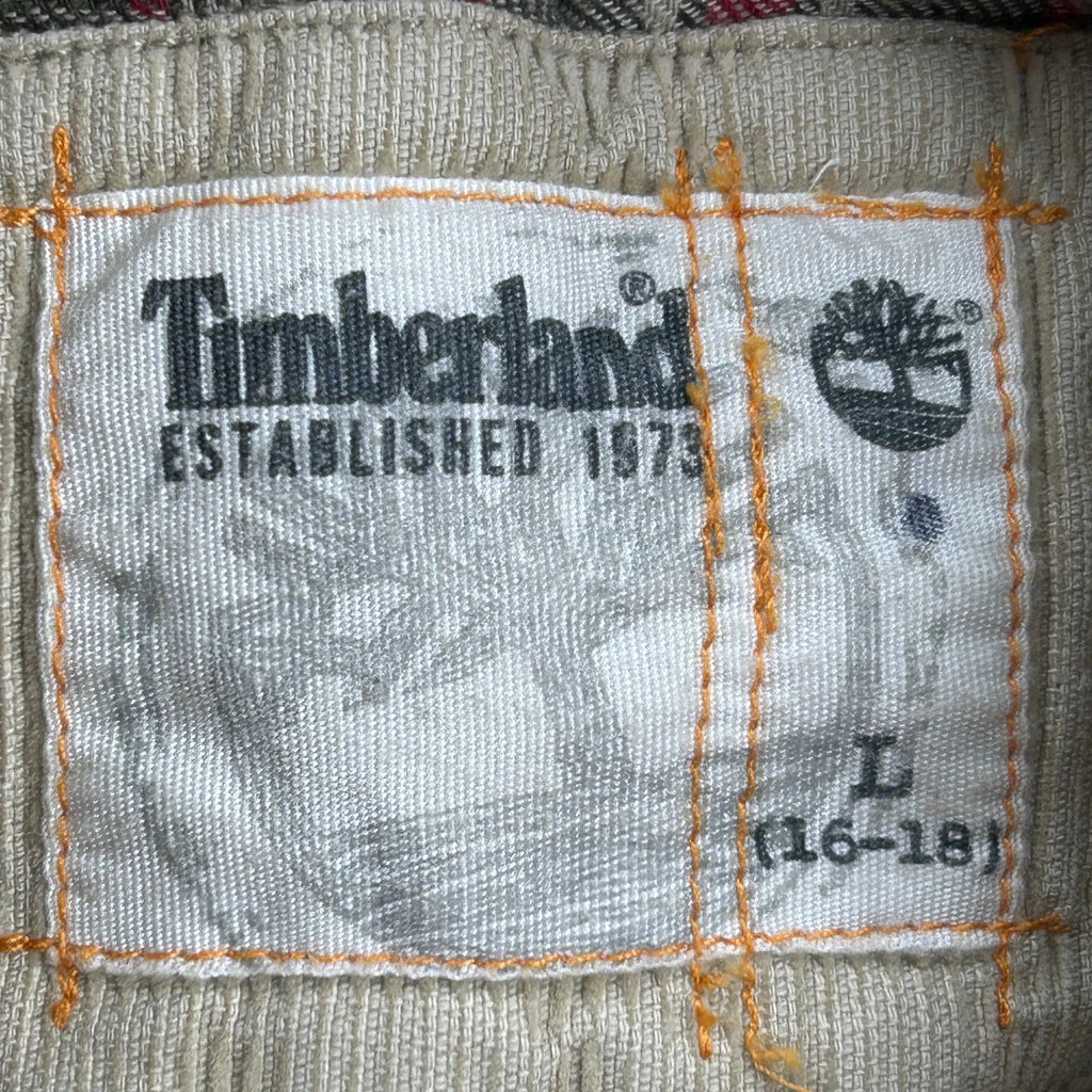 Timberland Cord Jacket - Large Beige Corduroy - Image 3