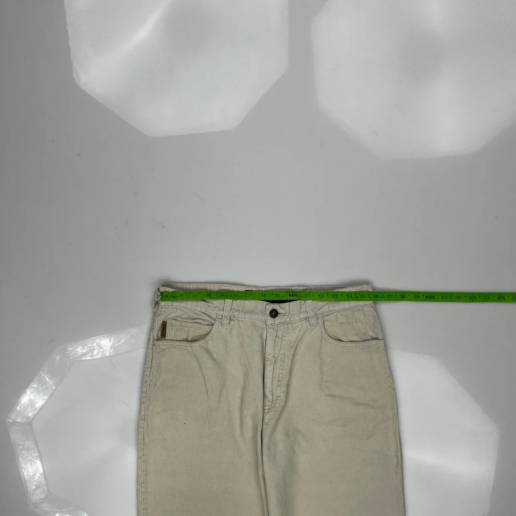 Timberland Cord Trousers - 31″ Waist Beige Cotton - Image 3