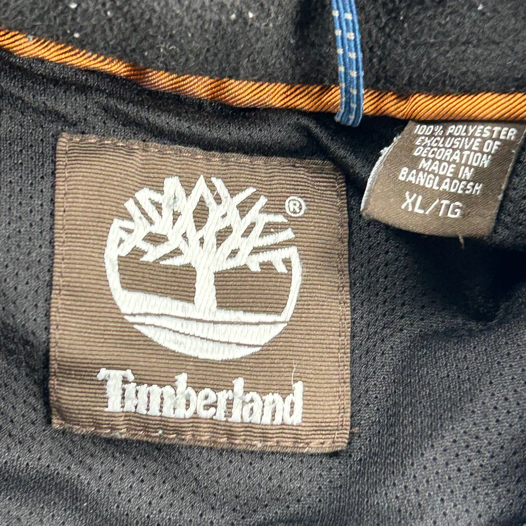 Timberland Fleece Jacket - XL Blue Polyester - Image 3