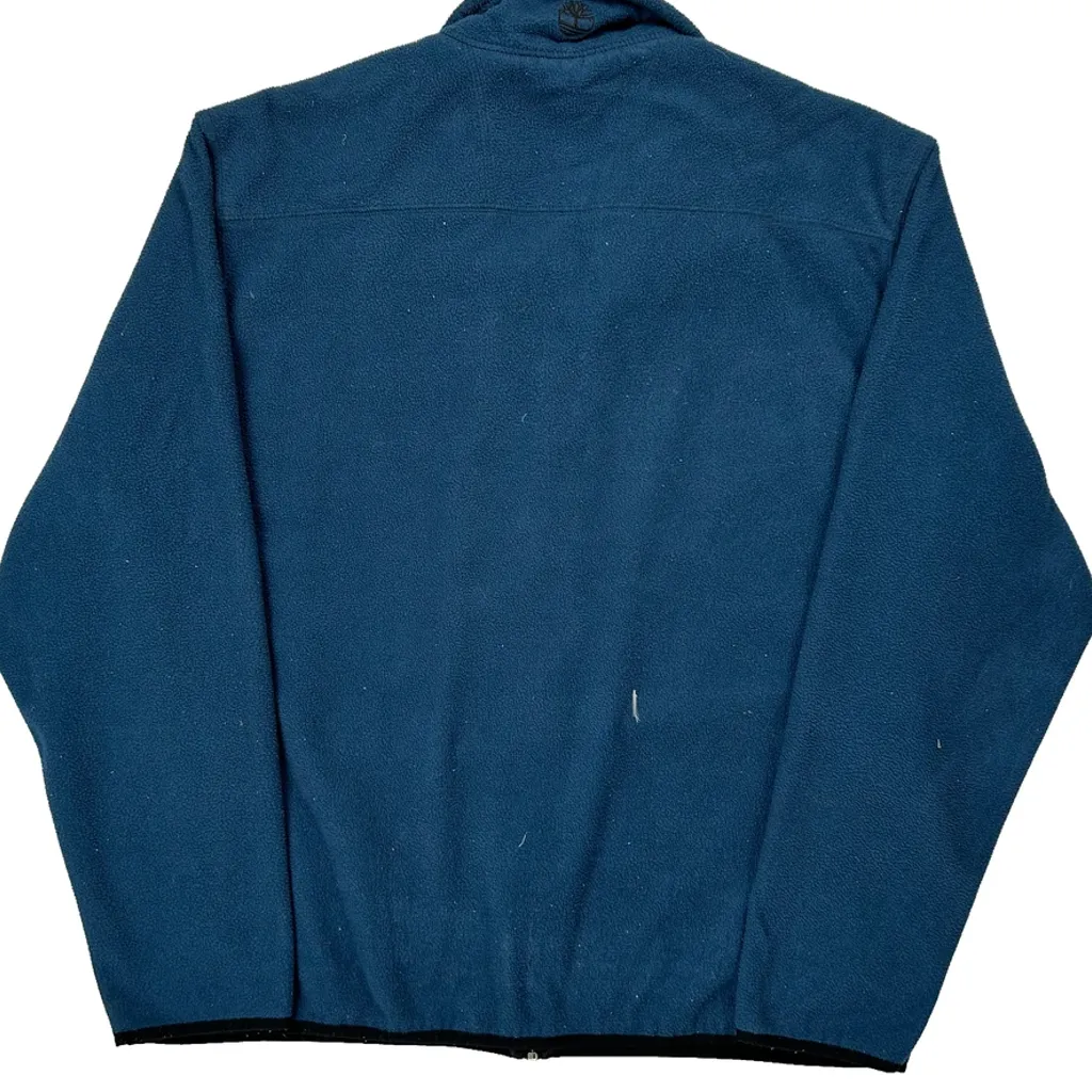 Timberland Fleece Jacket - XL Blue Polyester - Image 7