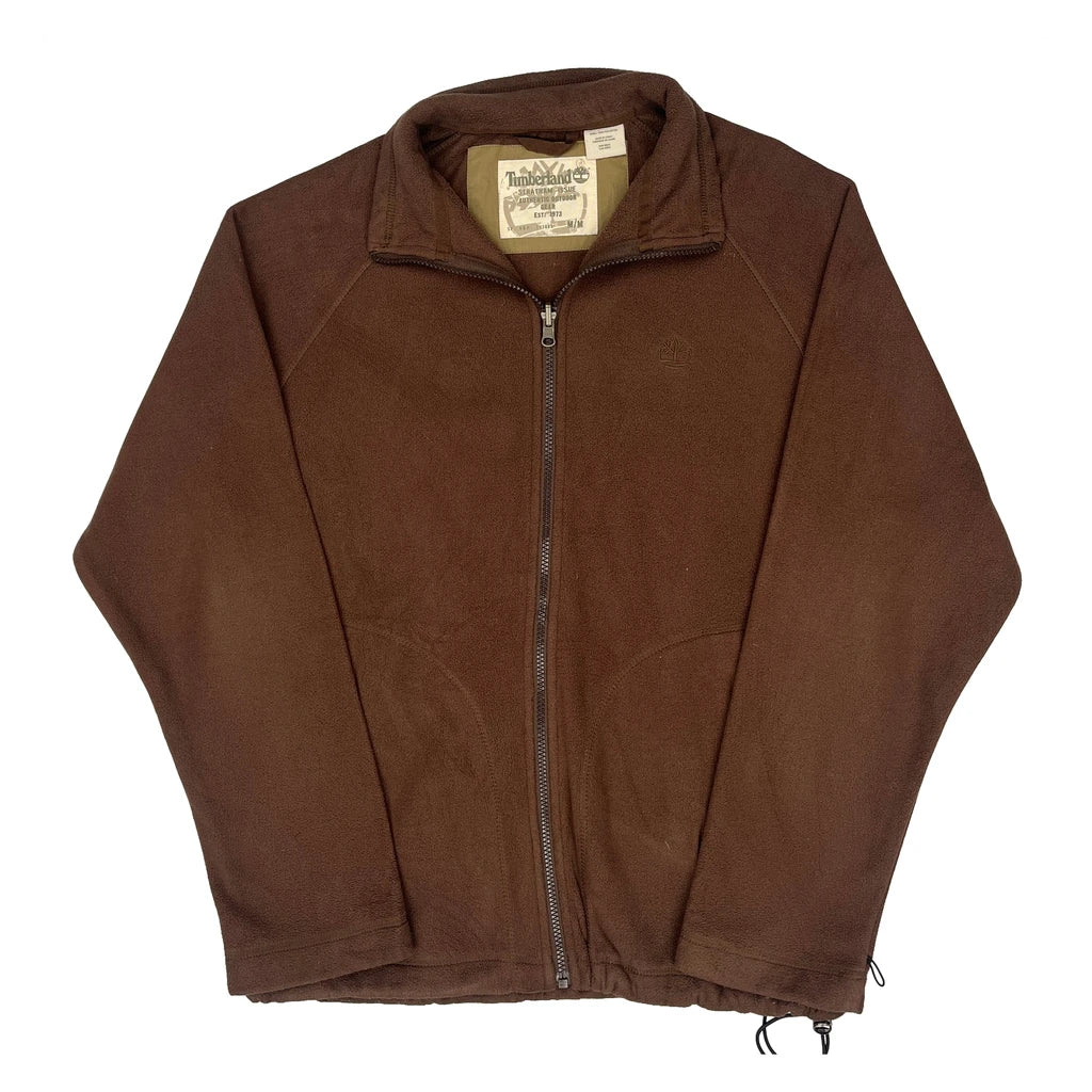 Timberland Fleece Jacket - Medium Brown Polyester