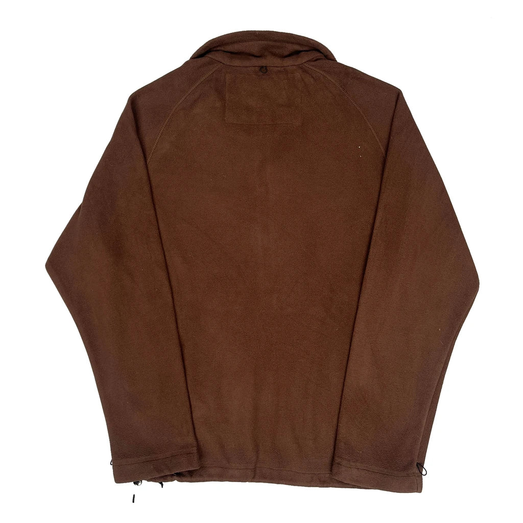 Timberland Fleece Jacket - Medium Brown Polyester - Image 2