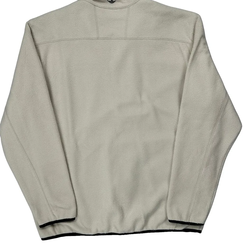 Timberland Fleece Jacket - Large Cream Polyester - Image 7