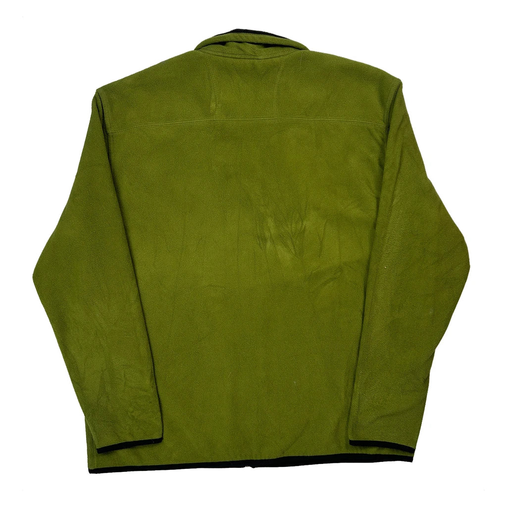 Timberland Fleece Jacket - XL Green Polyester - Image 2