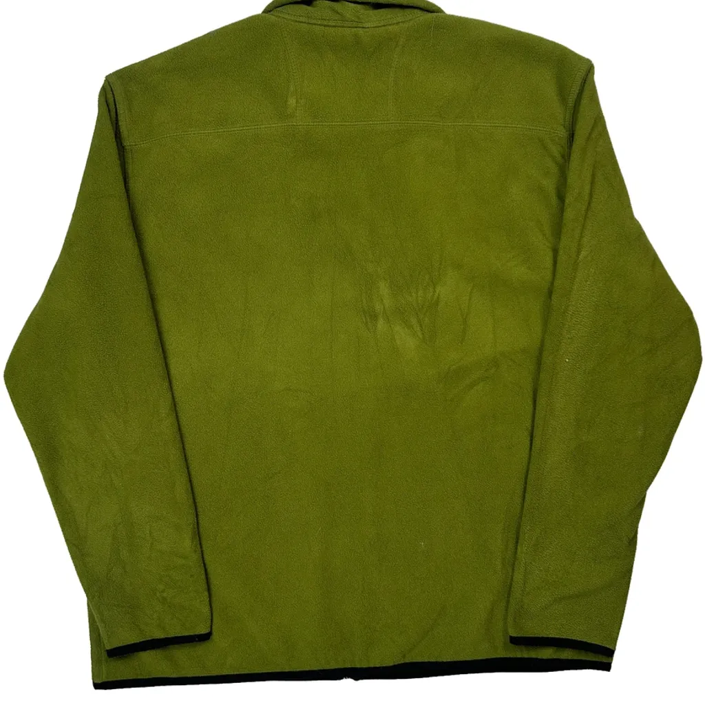 Timberland Fleece Jacket - XL Green Polyester - Image 7