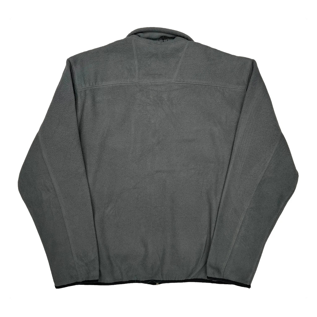 Timberland Fleece Jacket - Large Grey Polyester - Image 2