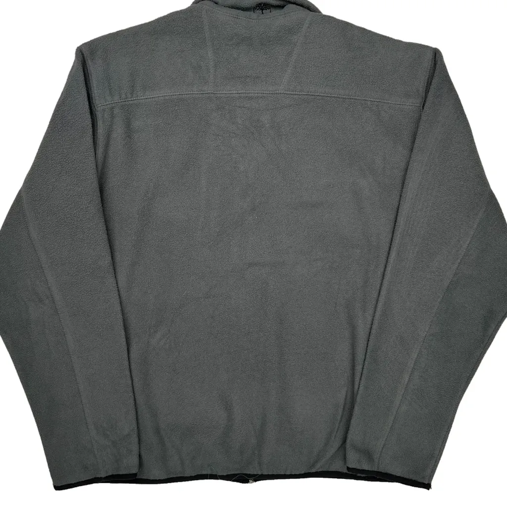 Timberland Fleece Jacket - Large Grey Polyester - Image 7