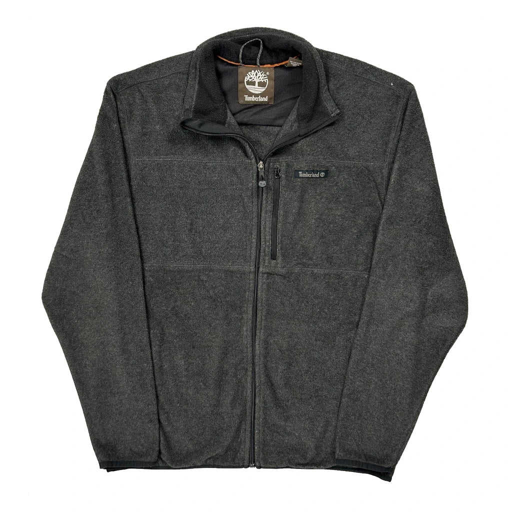 Timberland Fleece Jacket - Medium Grey Polyester