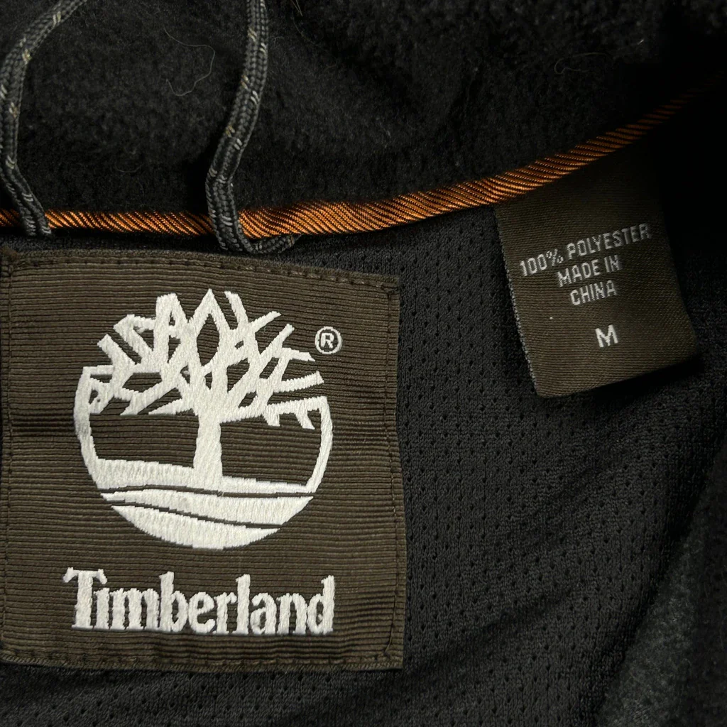 Timberland Fleece Jacket - Medium Grey Polyester - Image 3