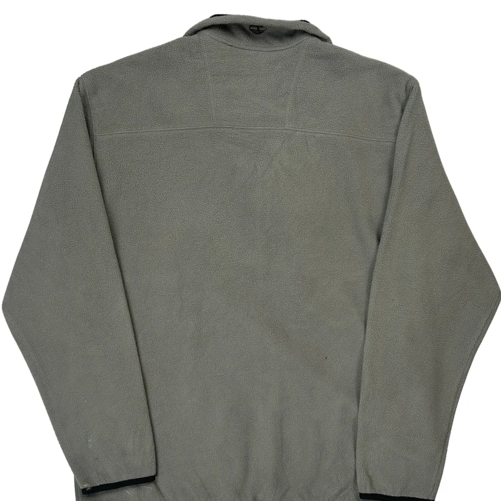 Timberland Fleece Jacket - Medium Grey Polyester - Image 7