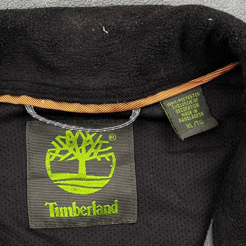 Timberland Fleece Jacket - XL Grey Polyester - Image 3