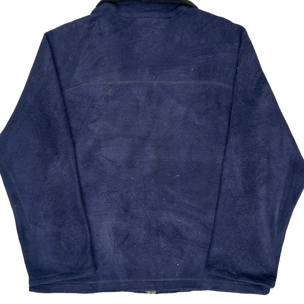 Timberland Fleece Jacket - Large Navy Polyester - Image 6
