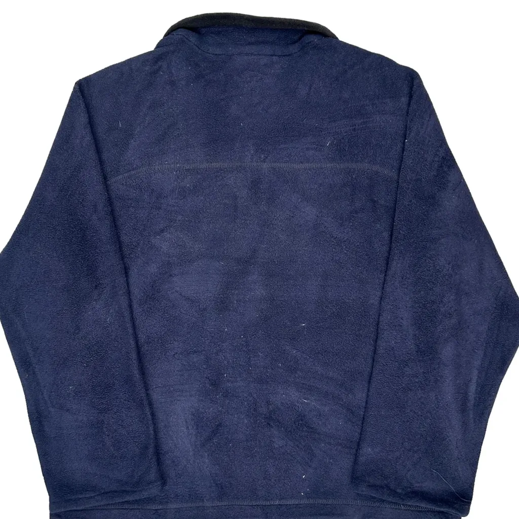 Timberland Fleece Jacket - Large Navy Polyester - Image 7