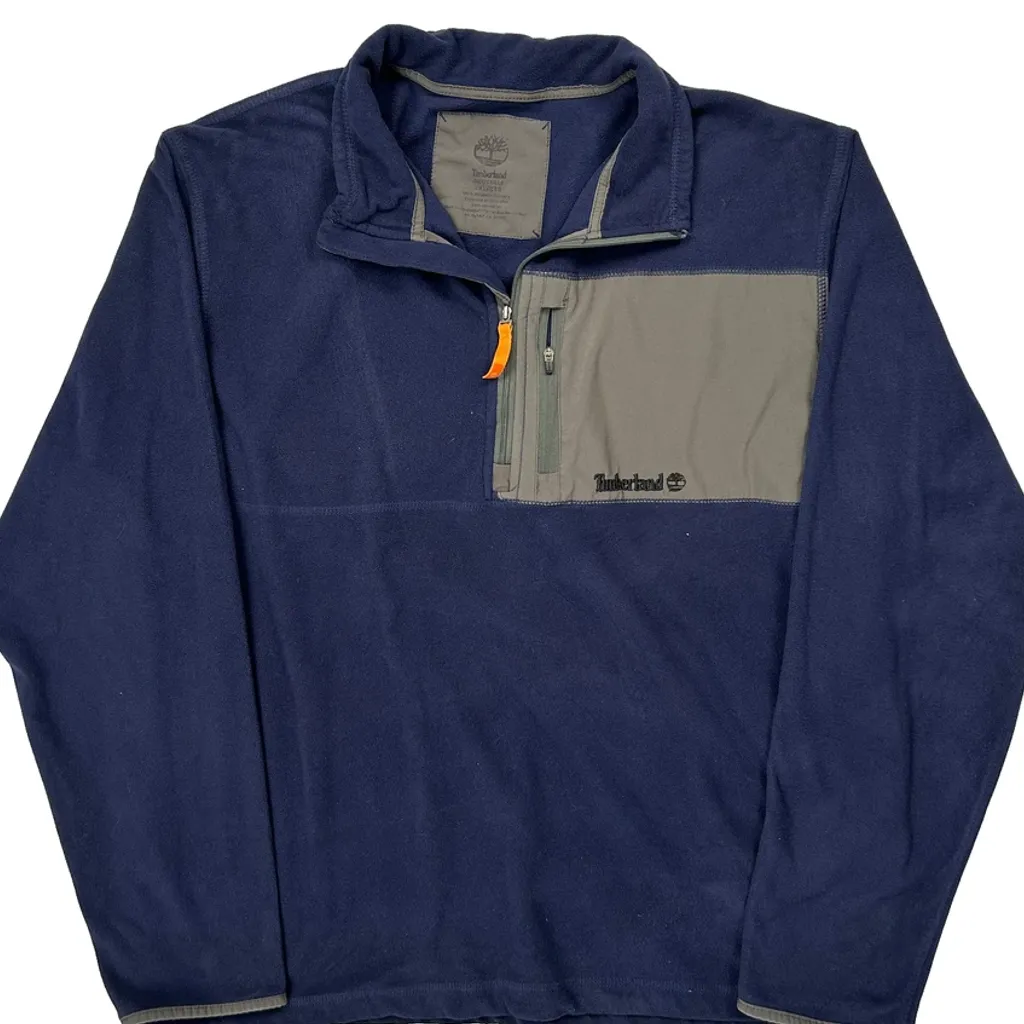 Timberland Fleece - 2XL Blue Polyester - Image 5