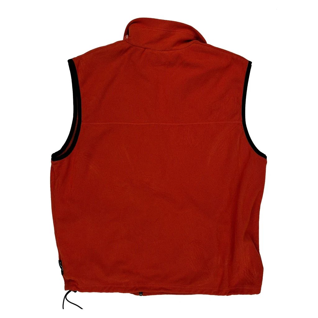 Timberland Fleece Vest - XL Red Polyester - Image 2