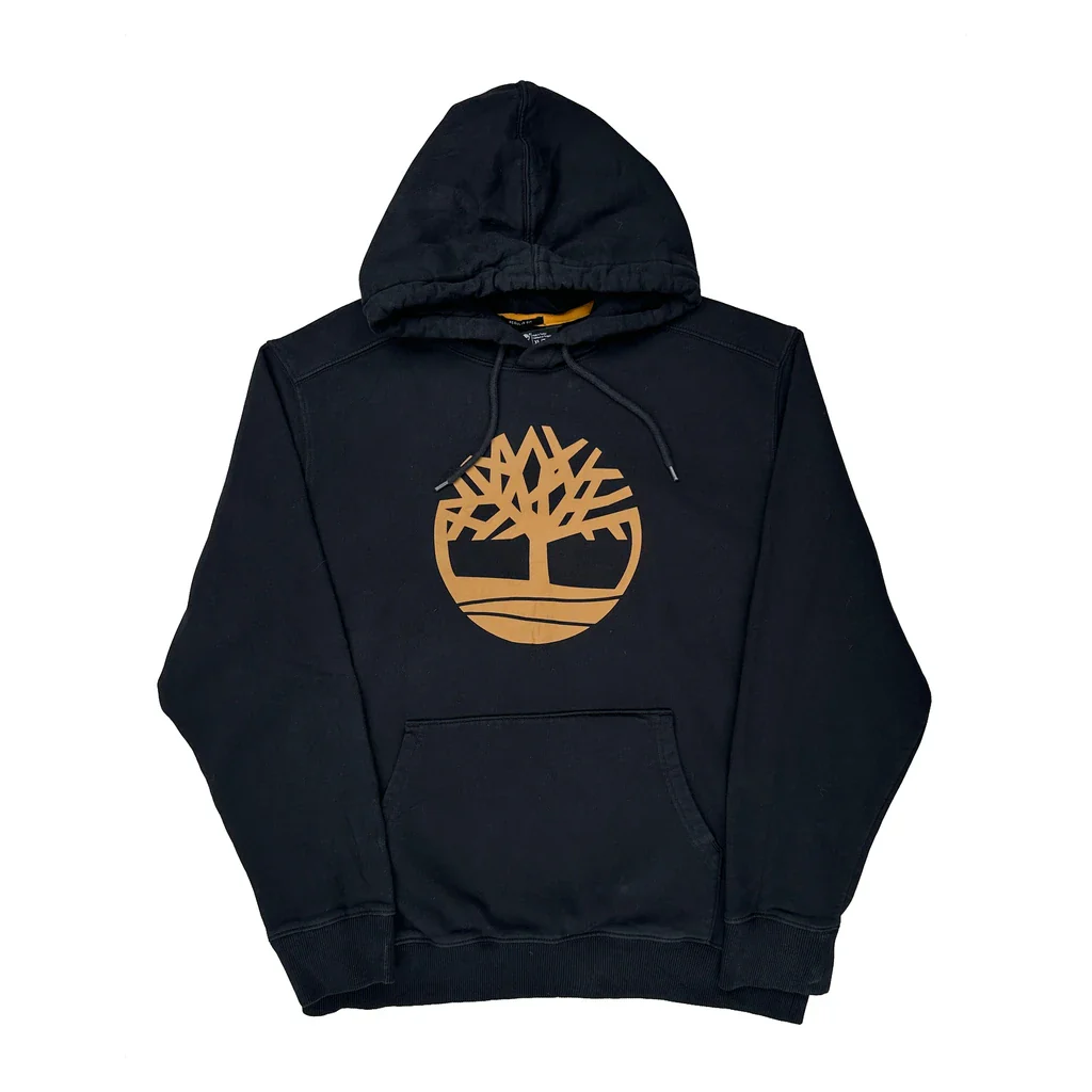 Timberland Hoodie - XL Black Cotton