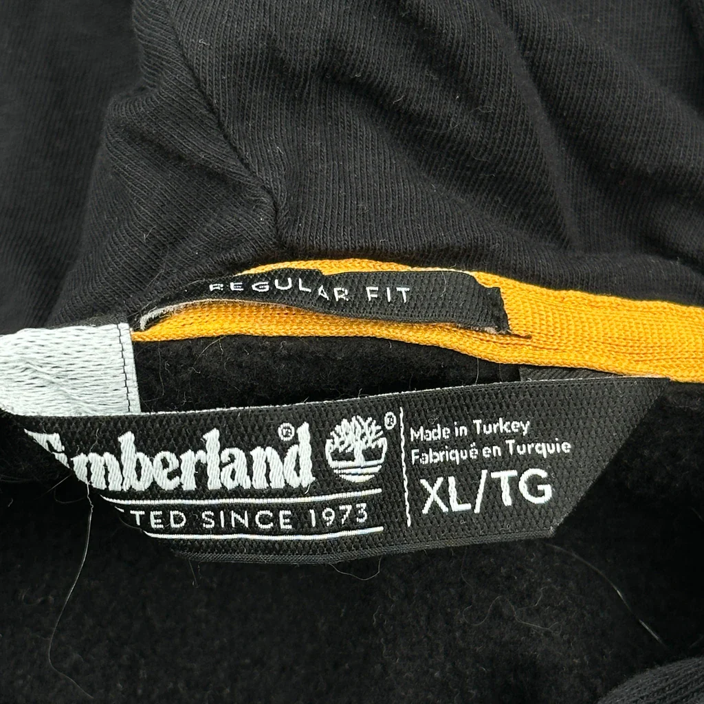 Timberland Hoodie - XL Black Cotton - Image 3